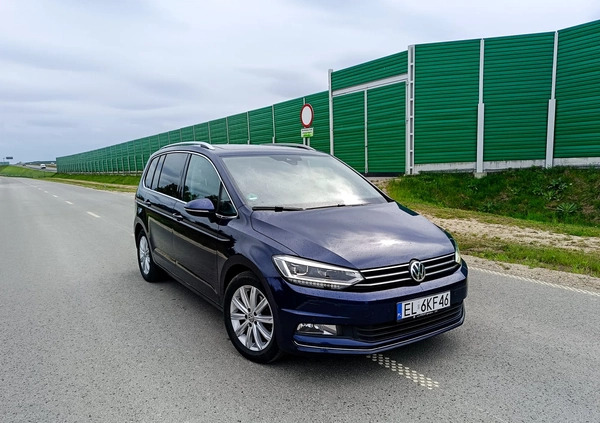 Volkswagen Touran cena 76900 przebieg: 185000, rok produkcji 2017 z Łódź małe 191